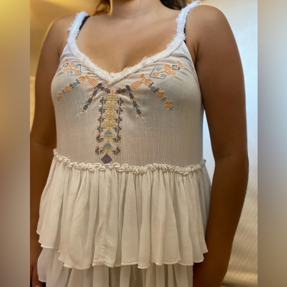 Free People Multilayer Chiffon Tank Top - Picture 3 of 5